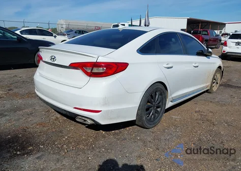 2015 Hyundai Sonata Sport из США, поврежденный, VIN 5NPE34AF3FH167309